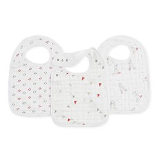 make believe 3-pack classic snap bibs | aden + anais