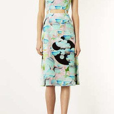 Bubble Beach Crop Midi Dress - Dresses  - Clothing  - Topshop USA
