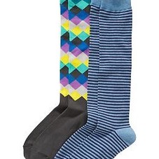 Women's Patterned Boot-Sock 2-Packs | Old Navy