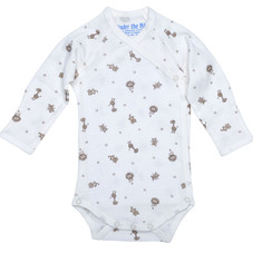 Long Sleeve Babybody Animal Print 100% Organic Cotton – Under the Nile