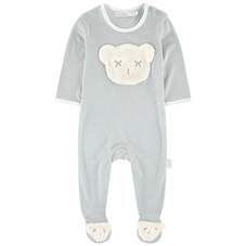 Cuddly teddy bamboo knit pyjamas Britt for babies | Melijoe.com