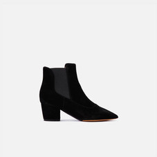 Tabitha Simmons — Shadow 50mm   Black Split Suede — THE LINE