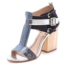 Elizabeth and James Carri Chunky Heel Sandals | SHOPBOP