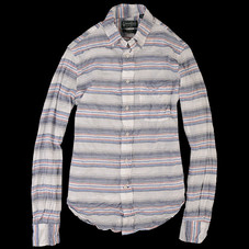 UNIONMADE - gitman vintage - Cotton Broadcloth Button Down in Grey Stripe