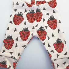 baby girl leggings // Organic baby leggings in by LolaandStella