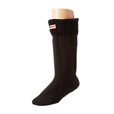 Hunter Dual Cable Knit Boot Socks Black - Zappos.com Free Shipping BOTH Ways