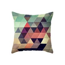 Gray Pattern Pillow - Dot & Bo