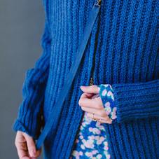 Peacock Reversible Sweater – Style Camp