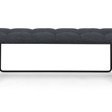 Horizon Bard Gray Bench - Benches - Article | Modern, Mid-Century and Scandinavian Furniture