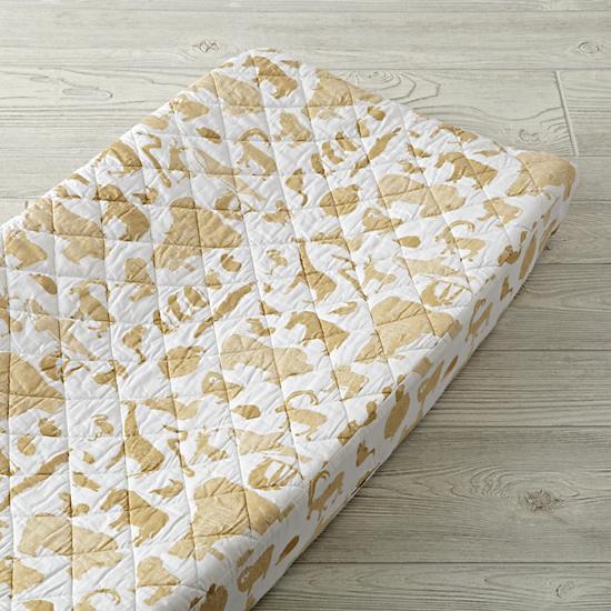 Menagerie Changing Pad Cover | The Land of Nod
