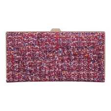 Lodis Women's Tweetable Tweed RFID Quinn Clutch Wallet | Jet.com