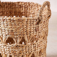Lucy Woven Laundry Basket | Urban Outfitters