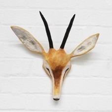 CHINKARA DEER - Paper Mâché Head / abigailbrown