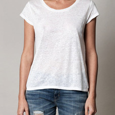Copy linen T-shirt | Acne | Matchesfashion.com