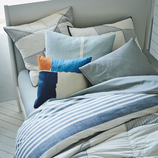 Steven Alan Pillow - Midnight | west elm