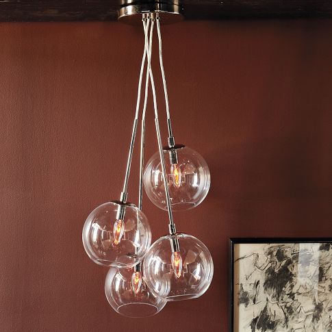 Cluster Glass Pendant | west elm