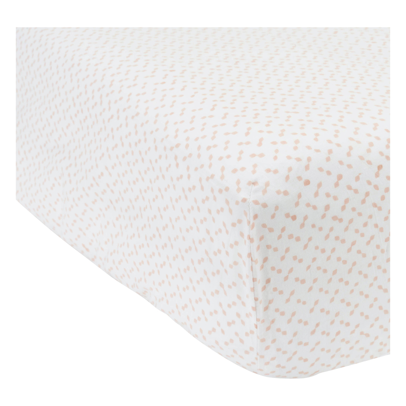 Evie Crib Fitted Sheet - Sheets &amp; Skirts - Maisonette