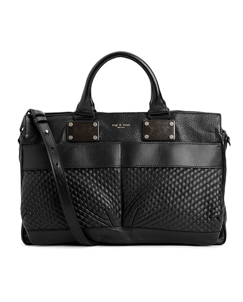 Medium Pilot -Studded Black | rag & bone Official Store