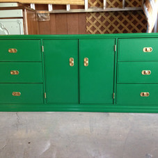 Gorgeous Green Dresser/Buffet/Console/Side by Bleak2ChicDesigns