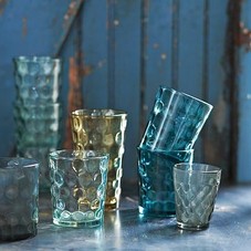 Dimpled Glassware Set | west elm