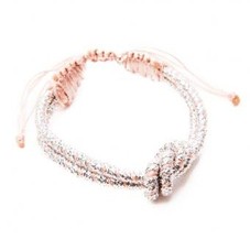 Silver Love Knot Bracelet - SEQUENCE Silver Love Knot Bracelet