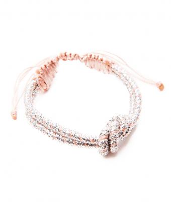 Silver Love Knot Bracelet - SEQUENCE Silver Love Knot Bracelet