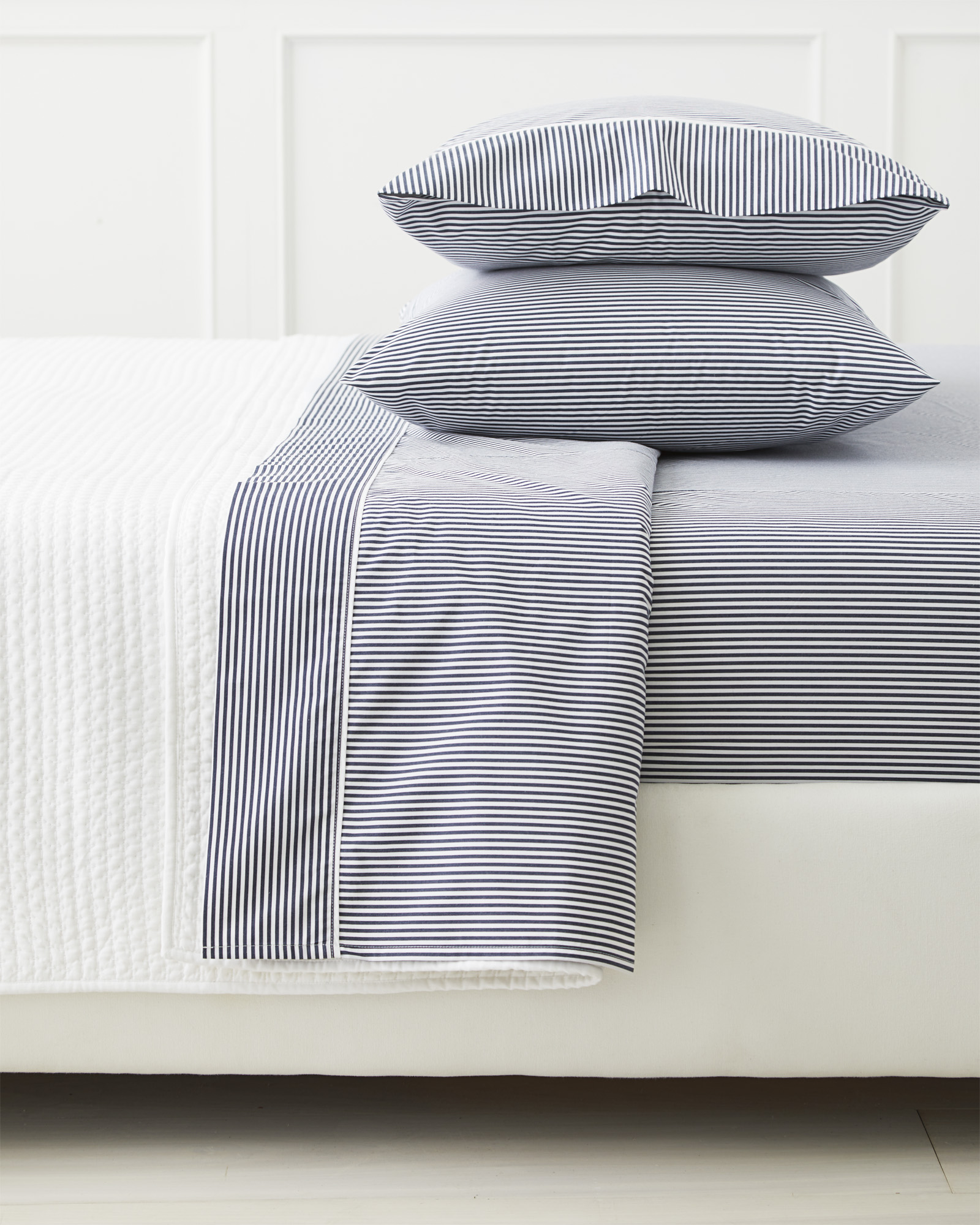 Oxford Stripe Sheet Set - Serena & Lily