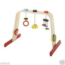 Ikea Leka Baby Gym Birch Multicolor Toddler Developmental Wooden Activity Toys | eBay