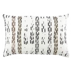 Vail Pillow, Black and White