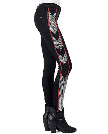 Split Skinny - Raja Midnight  | rag & bone Official Store