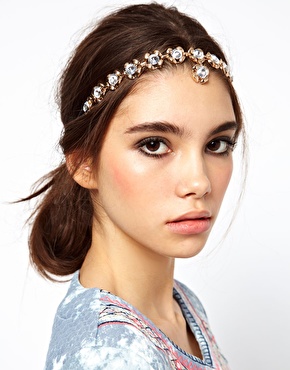 ASOS | ASOS Pretty Gem Hairband at ASOS