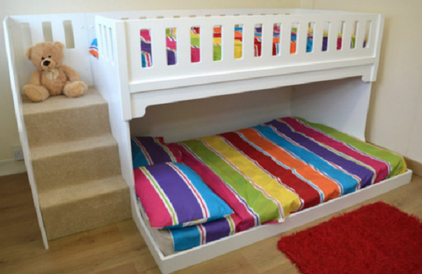 Bunk beds with slides | Home Improvement Ideas