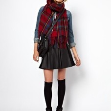 ASOS | ASOS Check Scarf at ASOS