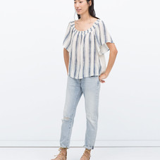 SCOOP NECK T - SHIRT - View all - T - shirts - WOMAN | ZARA United States