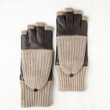 Carolina Amato  Leather Convertible Glove at Free People Clothing Boutique
