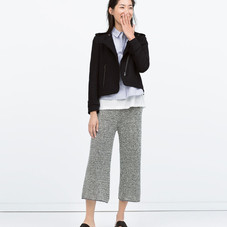 FRAYED WOOL JACKET WITH ZIPPER - Jackets - WOMAN - SALE | ZARA United States