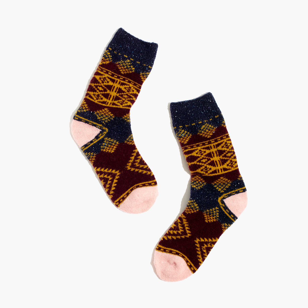 Diamond Carpet Trouser Socks : SHOP EVERYTHING | Madewell