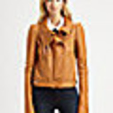 A.L.C. - Shaw Leather Moto Jacket/Caramel - Saks.com