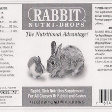Bovidr Nutri-Drops for Rabbit & Cavy - 2 Sizes