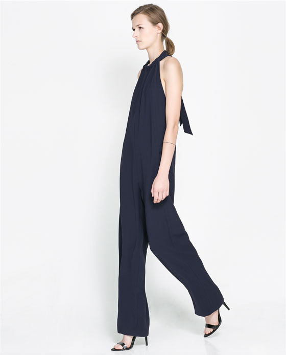 BACKLESS JUMPSUIT - Dresses - Woman | ZARA United States