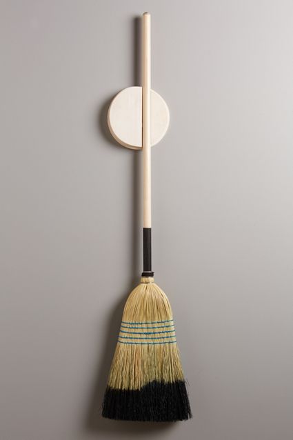 Poplar Broomstick Holder - anthropologie.com