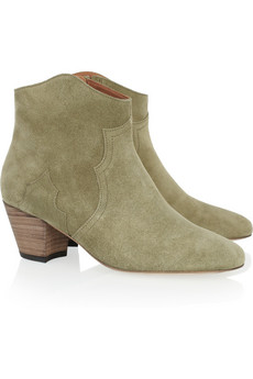 Isabel Marant&nbsp;|&nbsp;Dicker suede ankle boots&nbsp;|&nbsp;NET-A-PORTER.COM