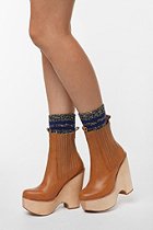 UrbanOutfitters.com > Marled Stripe Boot Sock