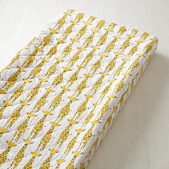 Savanna (Giraffe) Changing Pad Cover | The Land of Nod