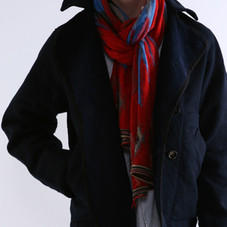 Kapital SS12 Compressed Wool Ortega Blanket Scarf Red - CONTEXT CLOTHING - Free Shipping!