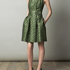 Clouded leopard-print jacquard dress | Kenzo | Matchesfashion.com