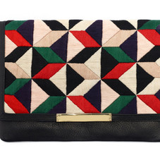 Port Of Call Clutch In Tile | Lizzie Fortunato