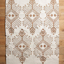 Gilt Stitch Rug - anthropologie.com