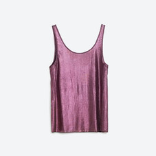 METALLIC TOP - T-SHIRTS-WOMAN | ZARA United States