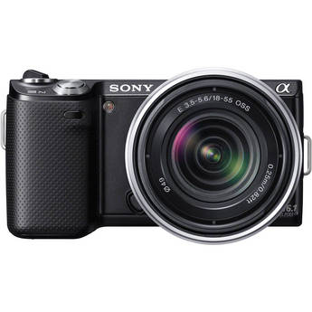 Sony Alpha NEX-5N Digital Camera with 18-55mm Lens NEX5NK/B B&H